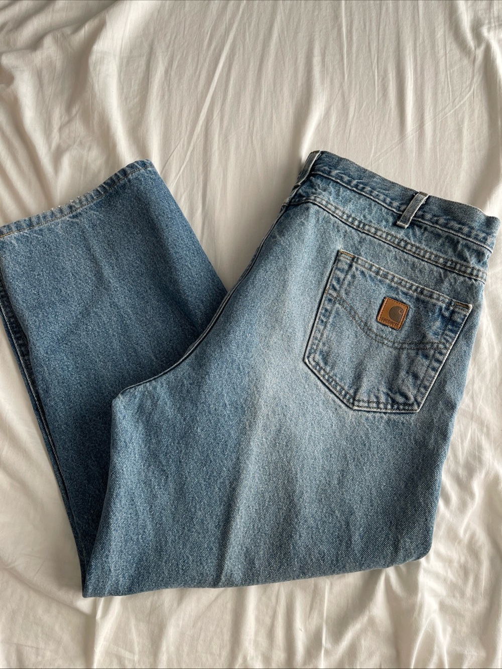 VTG Carhartt Men’s Jeans B160 DST Relaxed Fit 42x32 Workwear Utility